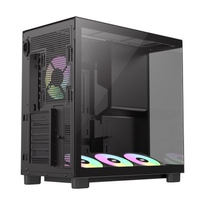 12. GameMax NEX C53 BK Computer Security & Mounts Black