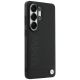 4. BMW Leather Hot Stamp MagSafe Case for Samsung Galaxy S26 Ultra - Black