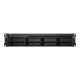 7. Synology RackStation RS1221+ NAS Rack Server (2U) Ryzen Embedded V1500B 4 GB DDR4 0 TB DiskStation Manager Black