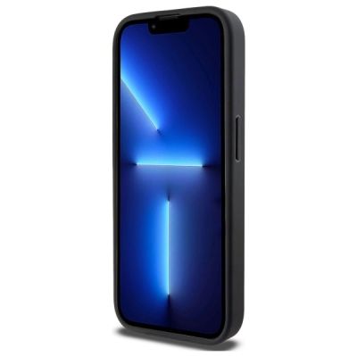 5. DKNY Grained Metal Logo MagSafe iPhone 15 Pro Case - Beige