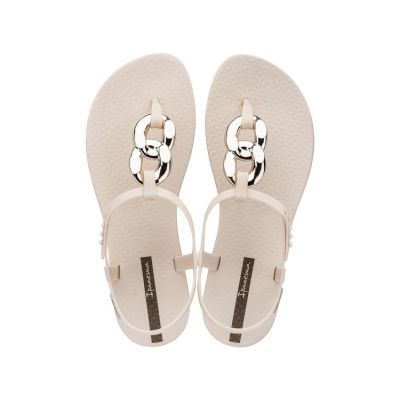 Ipanema Sandal Class women's flip-flop sandals, fashionable, light beige