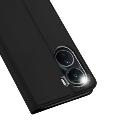 3. Dux Ducis Skin Pro case Vivo Y16 / Y02s wallet holster cover with flap black