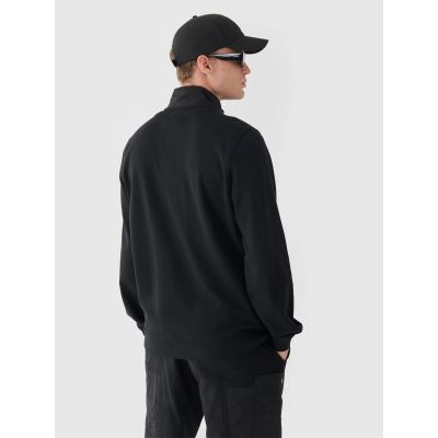 5. Men's sweatshirt without zipper, without hood, 4F 4FRSS24TSWSM2035-20S