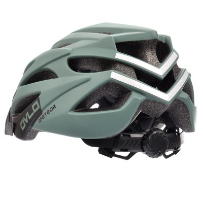 15. Meteor Ovlo S 16868 Bicycle Helmet 52-56 cm Green
