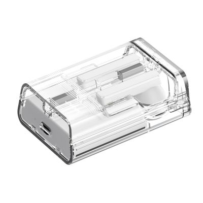 5. TWS Joyroom JR-TC1 IceLens Series wireless headphones with LED lights - white