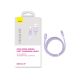 20. Baseus Explorer Series cable USB - Lightning 2.4A 2 m white (CATS010102)