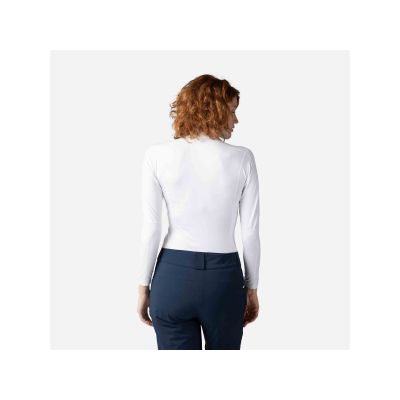 4. Rossignol W Classique 1/2 Zip Sweatshirt White