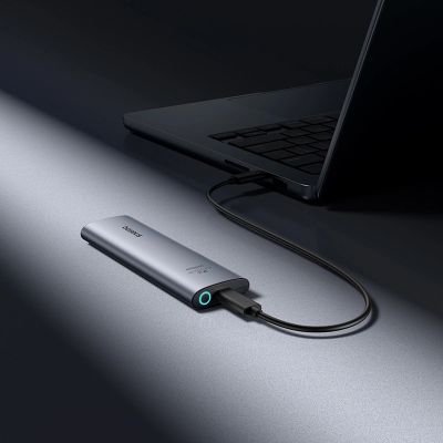 11. Baseus FlyJoy M.2 NVMe 10Gb/s SSD Caddy - Gray
