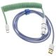 2. Ducky Premicord USB Cable 1.8m USB A USB C Blue, Green