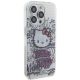 4. Hello Kitty IML Kitty On Bricks Graffiti case for iPhone 15 Pro - white