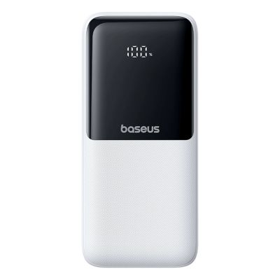 2. Baseus Lipow 20000mAh 22.5W Powerbank with two built-in cables with additional Baseus Simple USB-A - USB-C 3A 20cm cable - white