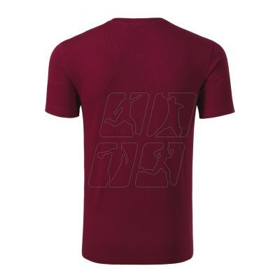 3. Malfini Action V-neck T-shirt M MLI-70086 garnet