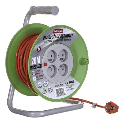3. Activejet PB/20m extension cable reel