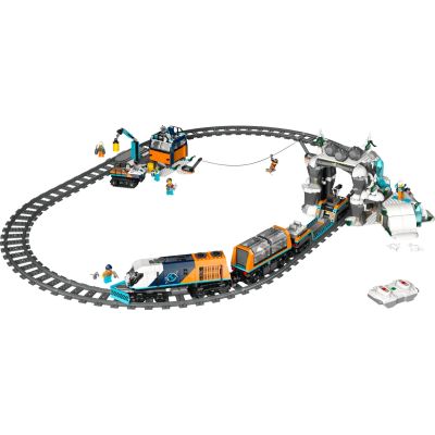 3. LEGO City 60470 Arctic Explorers Polar Express