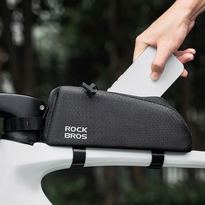 8. Rockbros Top Tube Frame Bag 0.9l - Black