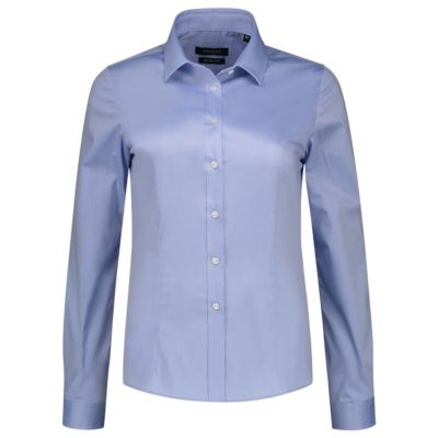 2. Malfini Fitted Stretch Blouse W MLI-T24TC blue