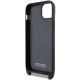 6. BMW M Edition Carbon Tricolor Lines & Strap case for iPhone 15 / 14 / 13 - black