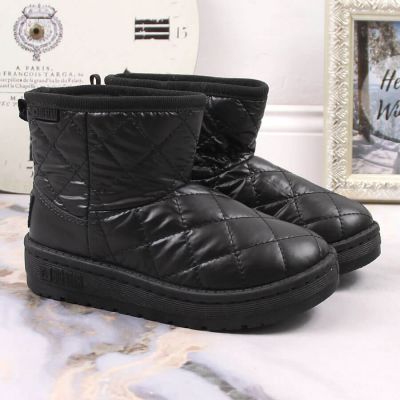 2. Big Star Jr INT1793B quilted insulated snow boots