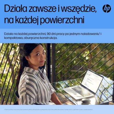 15. HP 710 Rechargeable Silent Mouse Black wireless with battery black 6E6F2AA