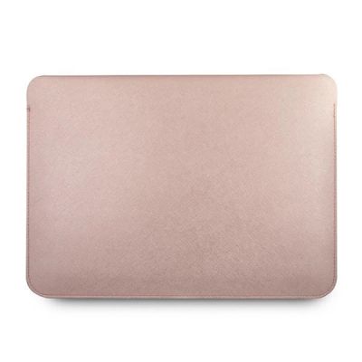 3. Guess Saffiano Script cover for a 13" laptop - pink