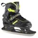 9. NILS EXTREME NH18191 2IN1 ROLLER SKATES BLACK-LIME SIZE L (39-43) WITH REPLACEABLE HOCKEY BLADE