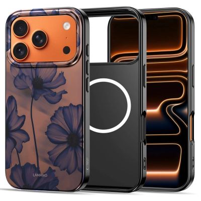 3. Tech-Protect Lamano MagSafe case for iPhone 17 Pro - brown-purple