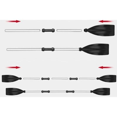 7. XQMAX MULTIFUNCTIONAL ALUMINUM PADDLE SUP KAYAK