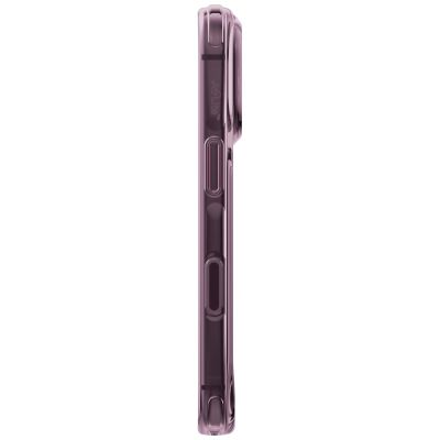 5. Uniq LifePro Xtreme Magclick Charging Case for iPhone 18 Pro / 17 Pro - Transparent Burgundy