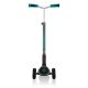 22. Globber Master Prime 3-wheel scooter / Black - Teal 664-105