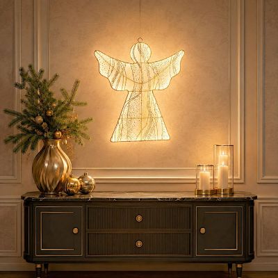 5. DECORATIVE ANGEL FOR HANGING 48CM 236LED