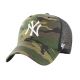 4. 47 BrandNew York Yankees Trucke Cap B-CBRAN17GWP-CMF zielone One size