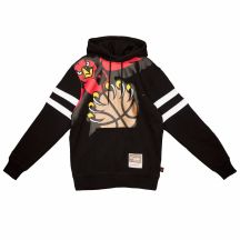 Mitchell & Ness NBA Big Face 2.0 Atlanta Hawks Hoodie Black