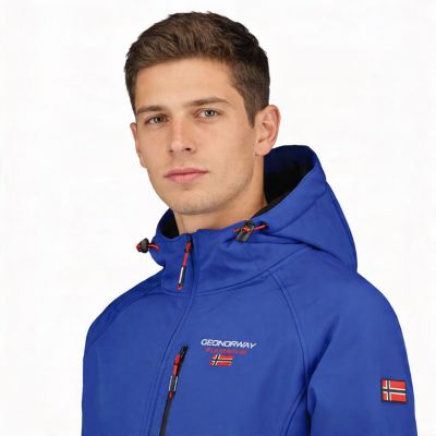 6. Geographical Norway Takito DB 009 M WY1163H/GN-ROYAL BLUE Softshell Jacket
