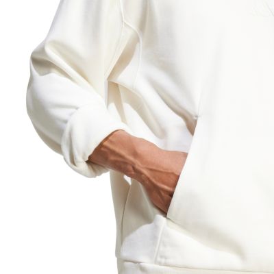 6. Men's adidas All Szn Fleece Hoodie White IY4121