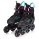 4. Meteor M 34-38 Buzzy Roller Skates Black/Pink/Mint
