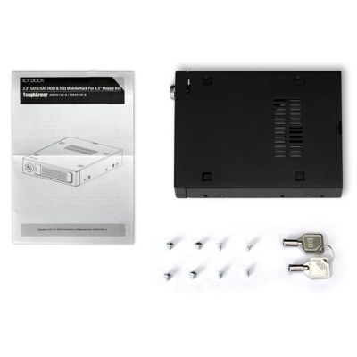 7. Icy Dock MB991SK-B panel drive bay Black