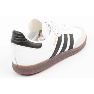 4. Adidas sports shoes sneakers Samba fashionable leather white