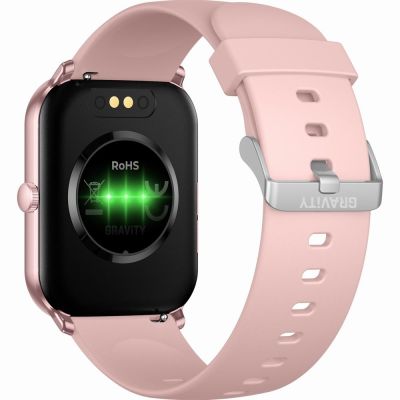 8. Smartwatch Gravity Rose Gold Pink GT36-1