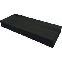 Granite countertop washbasin with cover
