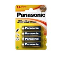 PANASONIC LR6 AA batteries blister pack of 4