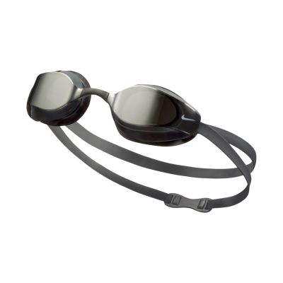 Nike Vapor Mirrored Goggle Swimming Goggles, Black NESSA176-040 OS