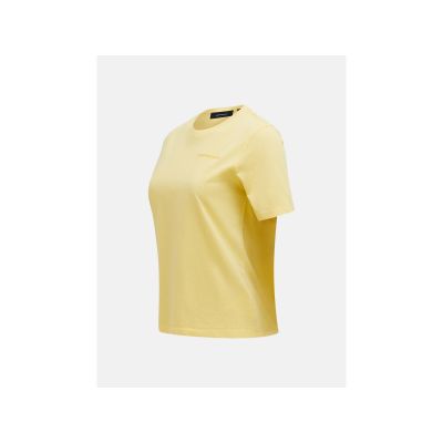 2. PEAK PERFORMANCE Original Small Logo Tee Women yellow