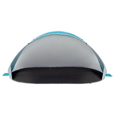 5. NILS CAMP NC3174 self-pitching beach tent, turquoise-gray