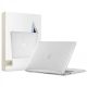 Tech-Protect SmartShell Case for MacBook Air 13" M2 / M3 / 2022-2024 - Clear-Glitter