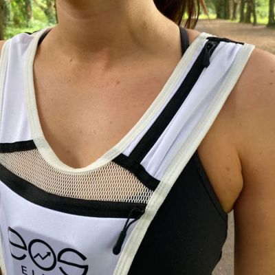 4. Eos Elite UltraLight EOSWHITE Running Vest