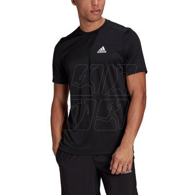 2. Adidas D2M Plain M T-shirt GM2090