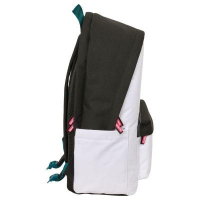8. Real Madrid sports backpack with USB and laptop compartment double backpack 612554820