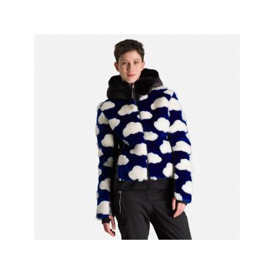 ROSSIGNOL W Teddy Down Jkt blue down jacket