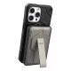 4. UAG Rugged 10K Power Bank – 10000 mAh with Stand, 10 W Wireless Charging, MagSafe Compatible, Cable Included (black/titanium)