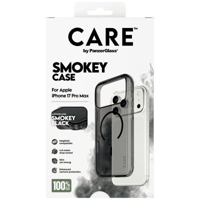 5. CARE by PanzerGlass Flagship Urban Explorer Case w. Black MagSafe for iPhone 17 Pro Max - Black